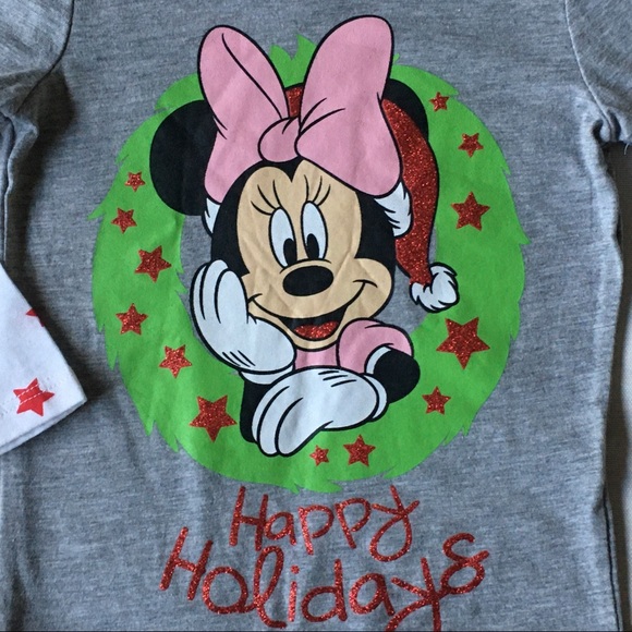 Minnie Mouse Christmas shirt size 18 months EUC - Picture 6 of 8